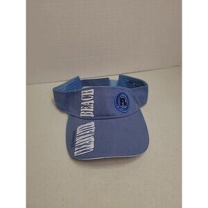 Clearwater Beach Golf Visor Mens Blue adjustable fit